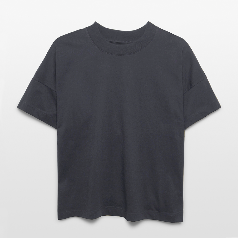 ◇ILLIGO◇ Tulip loose semi t-shirt black Organic Oversized T-Shirt – Casual - Sustainable – Maskio