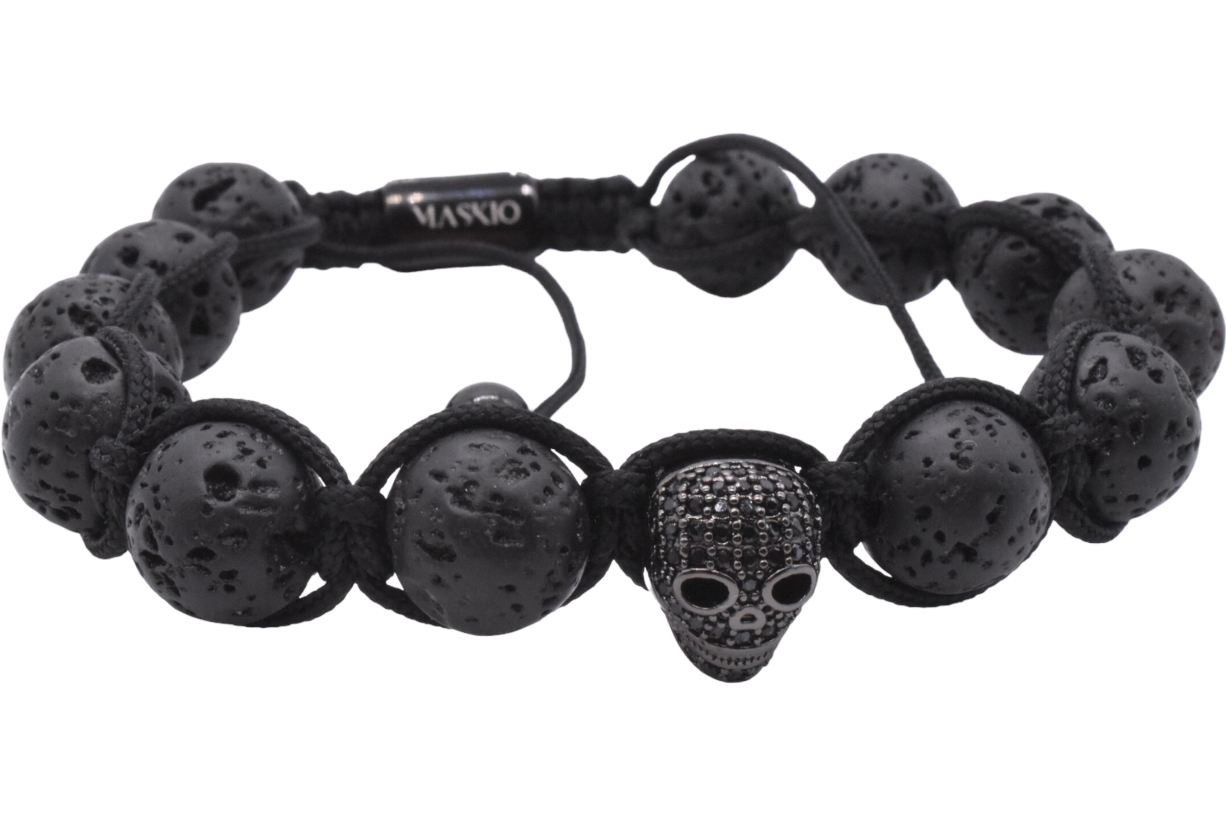 Stone skull discount bracelet